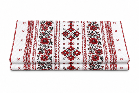 Рушник сімейний PERYNKA Comfort Ethno Red 45&times;80 см ВР034580 фото