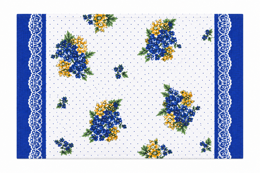 Рушник сімейний PERYNKA Comfort Blue Garden 45&times;80 см ВР044580 фото