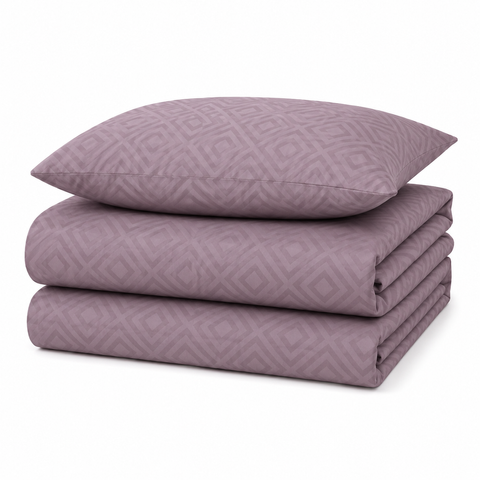 Комплект постільної білизни PERYNKA з ранфорсу Mauve 180х220 см ПБР051802202х5070 фото