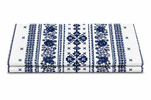 Рушник банний PERYNKA Maxi Ethno Blue 45&times;100 см ВР0245100 фото