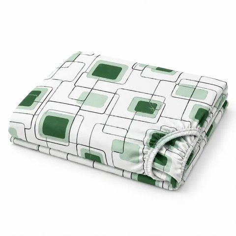 Простирадло на гумці 100&times;140&times;20 см PERYNKA з бязі Urban SE-2903108265-100-140 фото