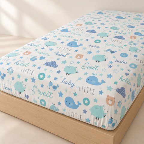 Простирадло на гумці PERYNKA 200&times;220&times;20 см з байки Little Dreamer FS-FL-20022020-LITTLEDREAMER фото