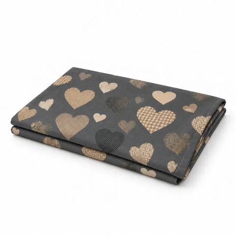Простирадло класичне 180&times;220 см PERYNKA з байки Amour Grey SC-2903108285-180-220 фото
