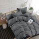 Простирадло класичне 220&times;240 см PERYNKA зі сатину GREY SC-2903108161-220-240 фото 2