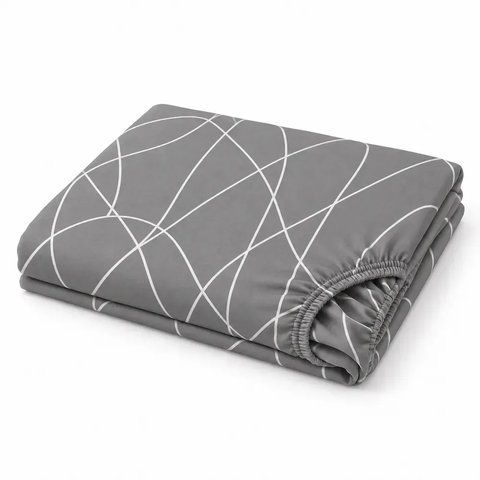 Простирадло на гумці 180&times;220&times;20 см PERYNKA з бязі Monaco SE-2903108256-180-220 фото
