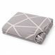Простирадло на гумці 180&times;220&times;20 см PERYNKA з бязі Nord Grey SE-2903108129-180-220 фото 1