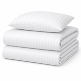 Комплект постільної білизни PERYNKA зі сатину Soft Stripe 180х220 см ПБС041802202х5070 фото