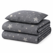 Комплект постільної білизни PERYNKA з байки Midnight 150&times;220 см ПББК031502202х5070 фото 1