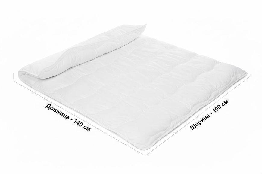 Ковдра PERYNKA антиалергенна стьобана дитяча WHITE MAGNOLYA 100 х 140 WHITE КАА100140Б фото