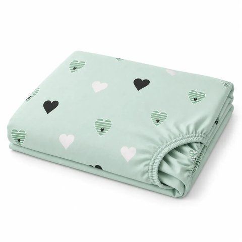 Простирадло на гумці 220&times;240&times;20 см PERYNKA з бязі Mintoria SE-2903108168-220-240 фото