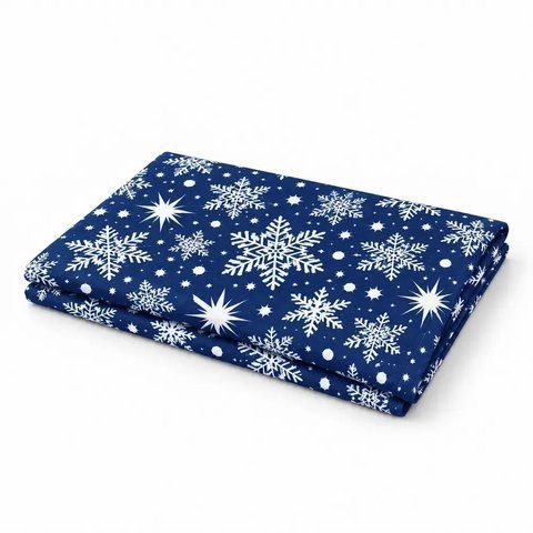 Простирадло класичне 180&times;220 см PERYNKA Winter Night з байки SC-2903108294-180-220 фото